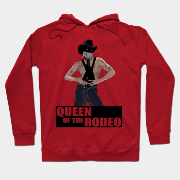 Rodeo Queen Hoodie by eekayj